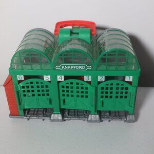 2009 Thomas the Train Mattel Take-n-Play Knapford Station Folding Play Set